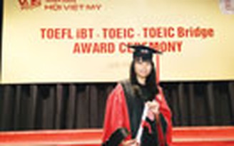 Thêm một học sinh Việt Nam đạt trên 100 điểm Toefl iBT